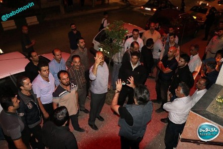 قطع مشکوک مرکز تلفن تاکسیهای بیسیم بابل و تجمع رانندگان /تصاویر
