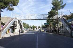پلههای نفسگیر پلهای عابر پیاده در مازندران