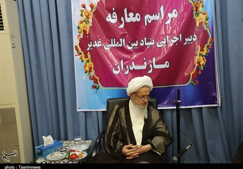 معارفه مدیر بنیاد بینالمللی غدیر استان مازندران