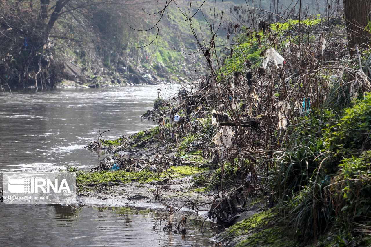رودخانه‌ها ، محل پنهان‌سازی زباله در مازندران