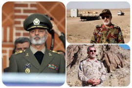 سه فرمانده ارشد نیروهای مسلح منصوب شدند