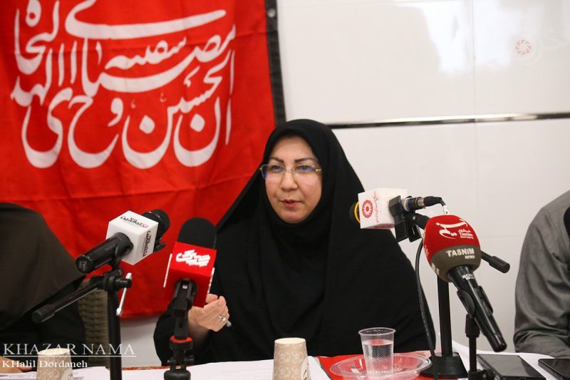 نشست خبری مدیرکل بهزیستی مازندران در بابل